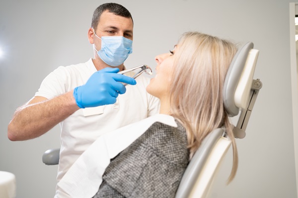 Tooth Extraction For An Impacted Tooth